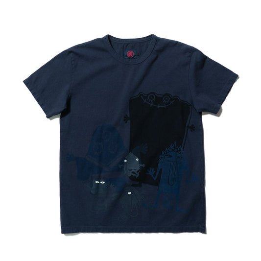 目が光る妖怪とうせんぼTシャツ