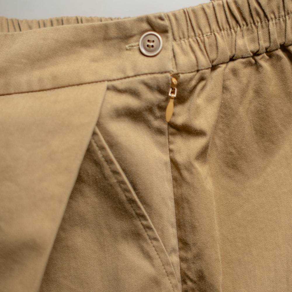 唐獅子牡丹折り畳み  ワイドパンツ