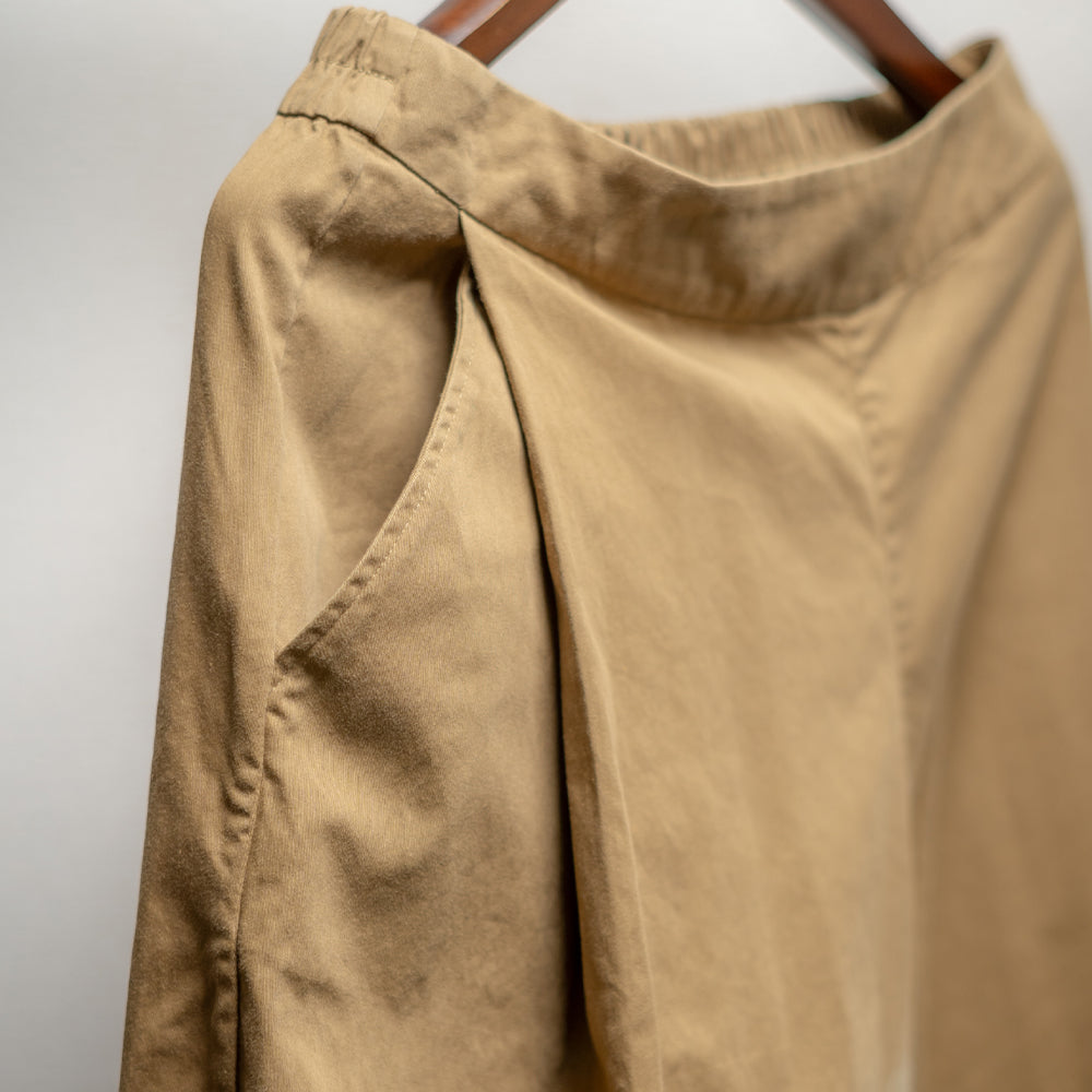 唐獅子牡丹折り畳み  ワイドパンツ