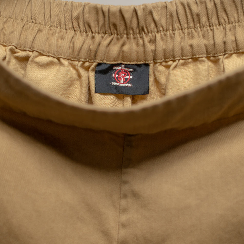 唐獅子牡丹折り畳み  ワイドパンツ