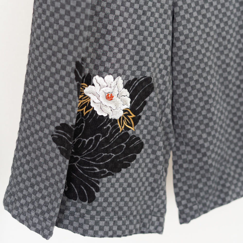 Peony Blossom Flared Pants