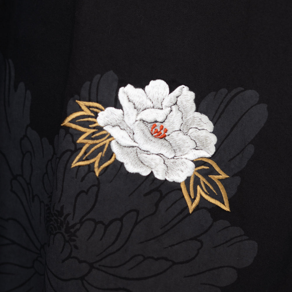 Peony Blossom Flared Pants