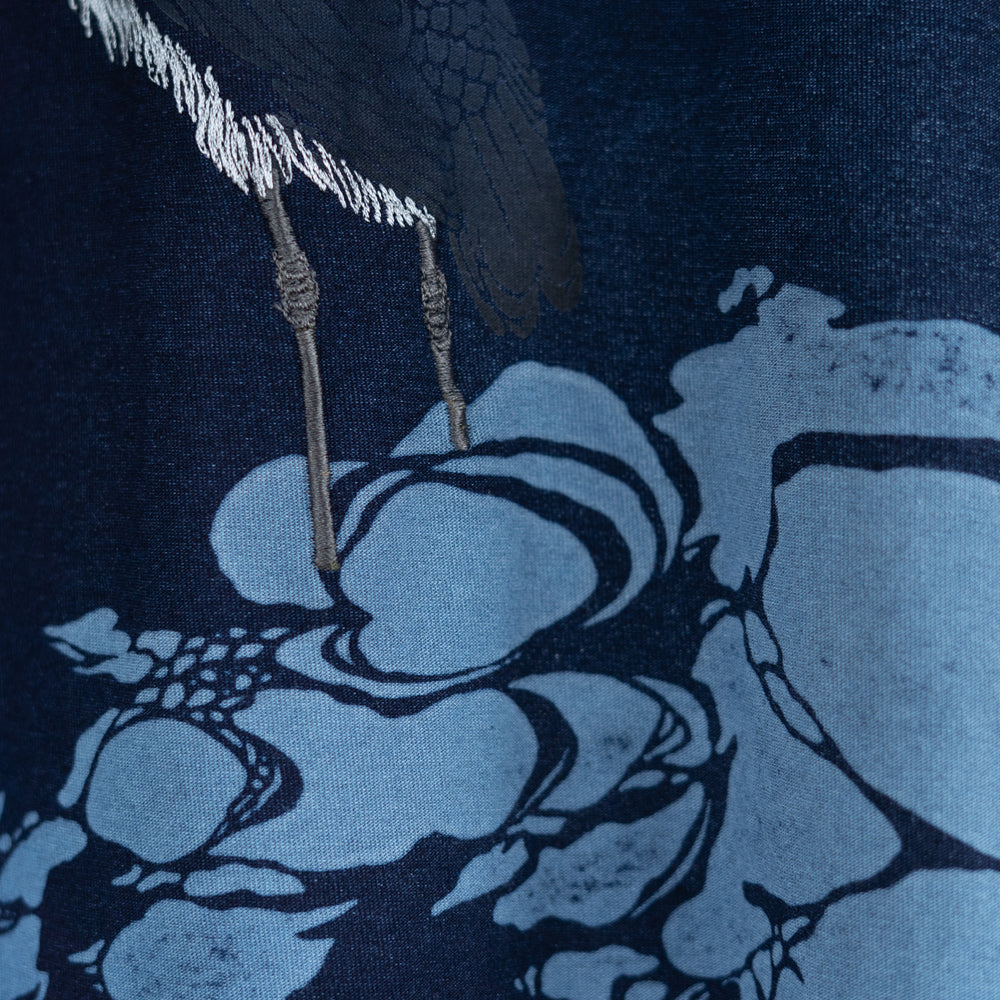 月夜の青鷺カーディガン