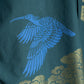 Blue heron stand collar　Long Shirt