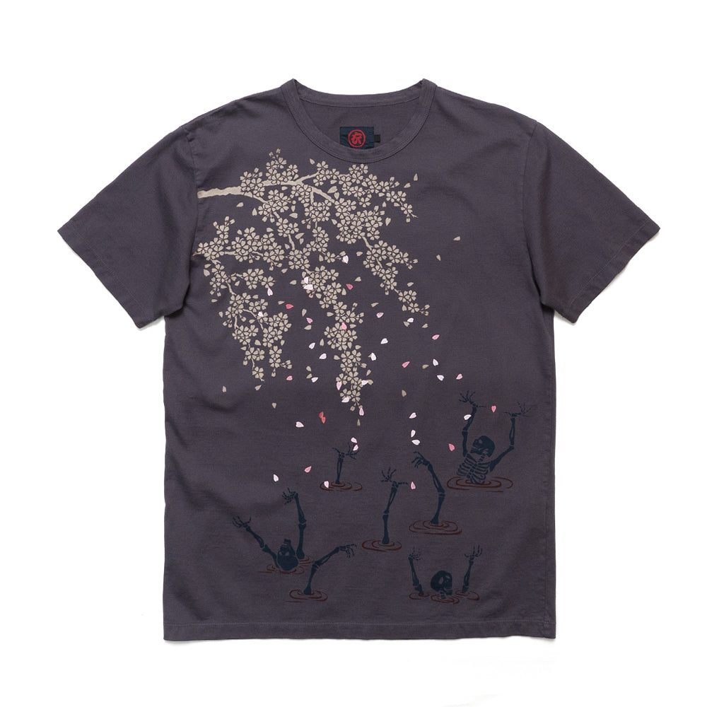桜骸骨 Tシャツ