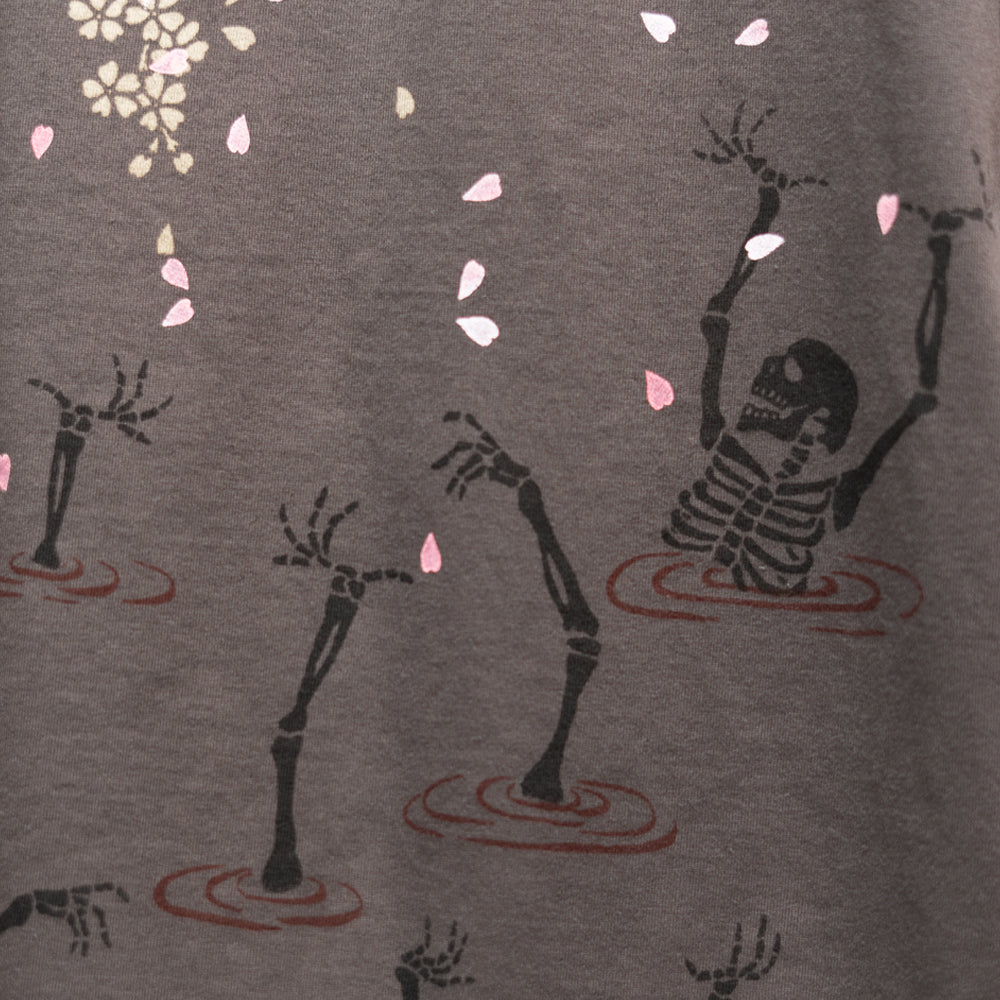 桜骸骨 Tシャツ