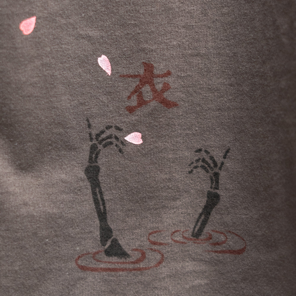 桜骸骨 Tシャツ