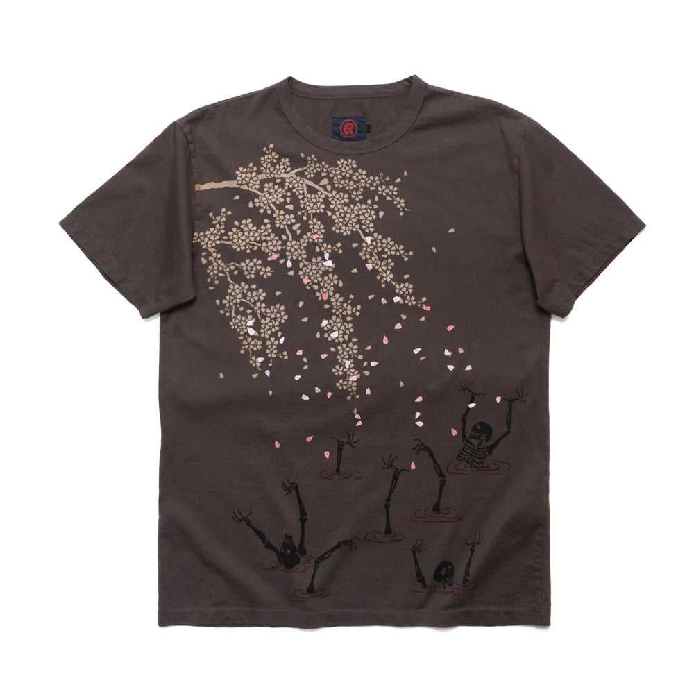 桜骸骨 Tシャツ