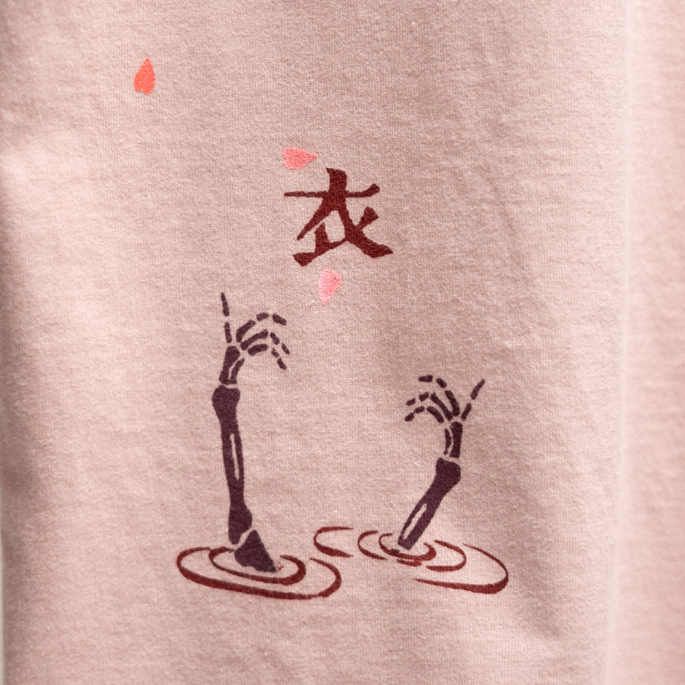桜骸骨 Tシャツ