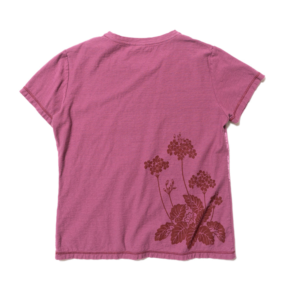 桜草と妖怪半袖Tシャツ