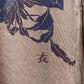 月下美人 接結着物衿ロングTシャツ