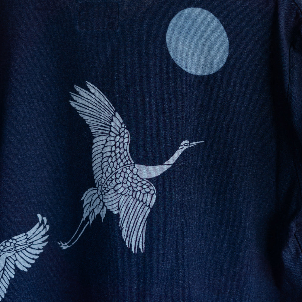 日本の四季染め 冬Tシャツ