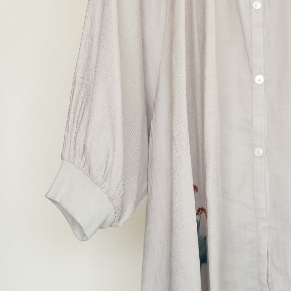 Renge Blossom Shirred Blouse