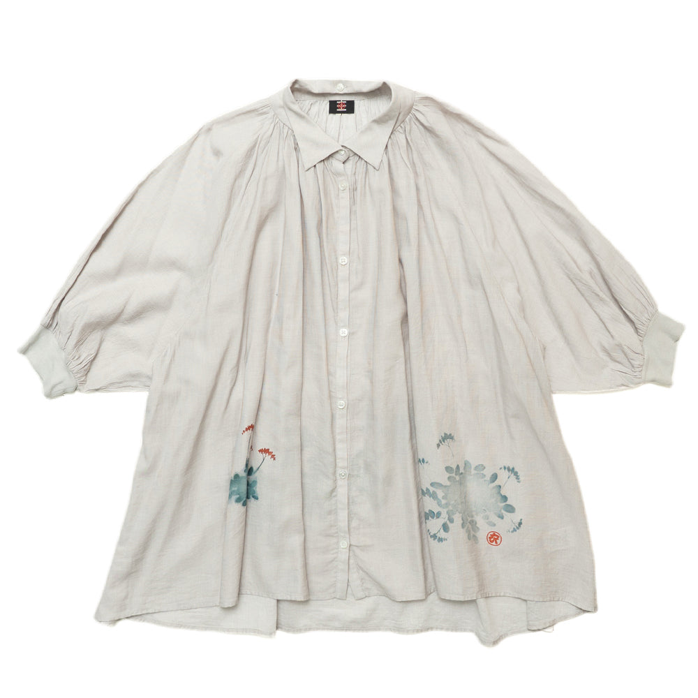 Renge Blossom Shirred Blouse