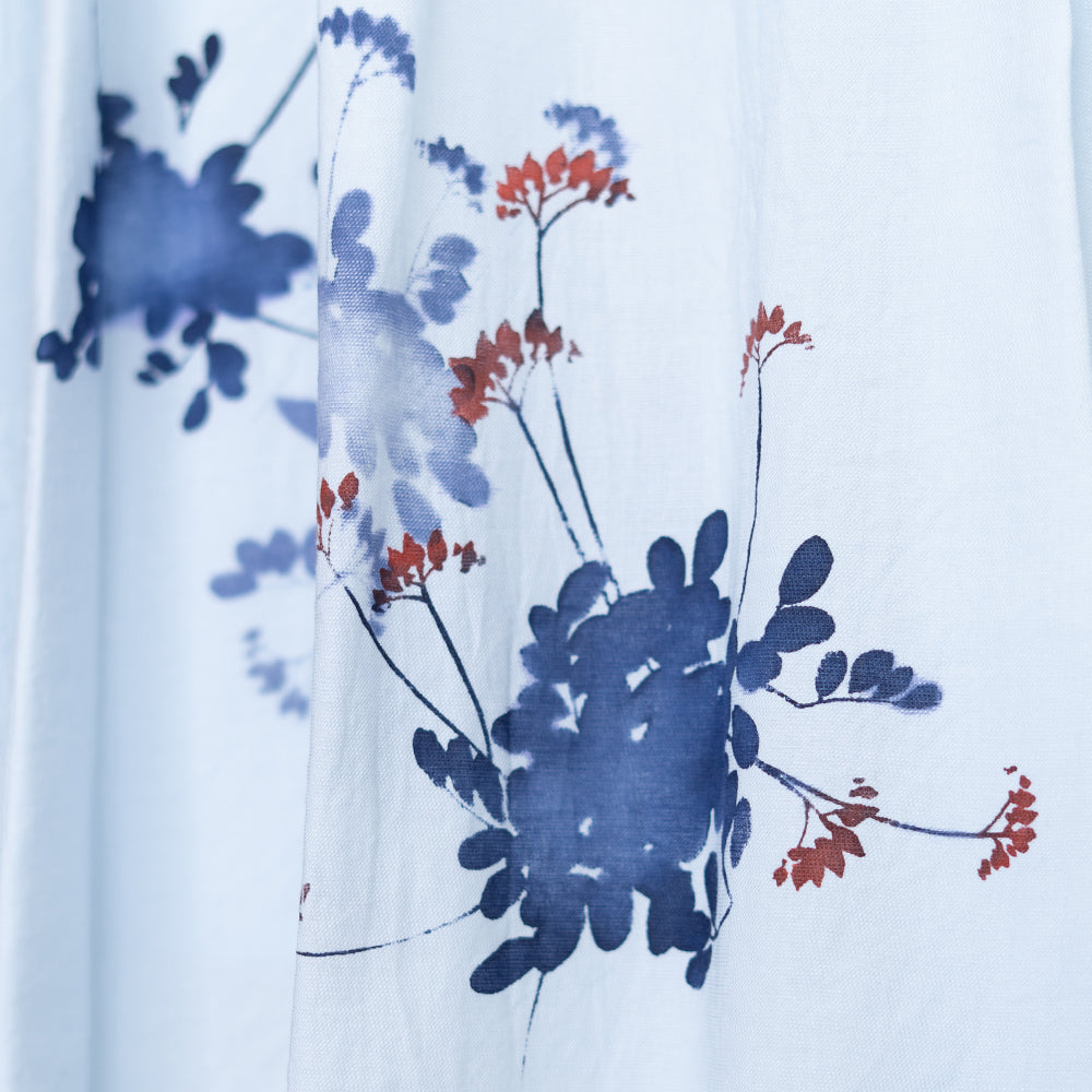 Renge Blossom Shirred Blouse