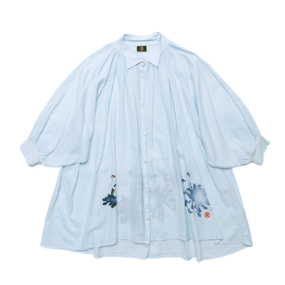 Renge Blossom Shirred Blouse