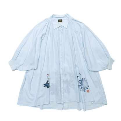 Renge Blossom Shirred Blouse