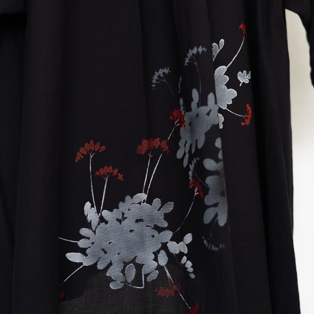 Renge Blossom Shirred Blouse