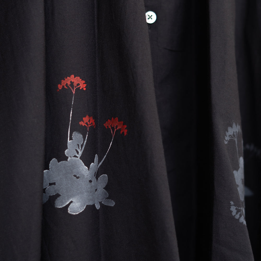 Renge Blossom Shirred Blouse