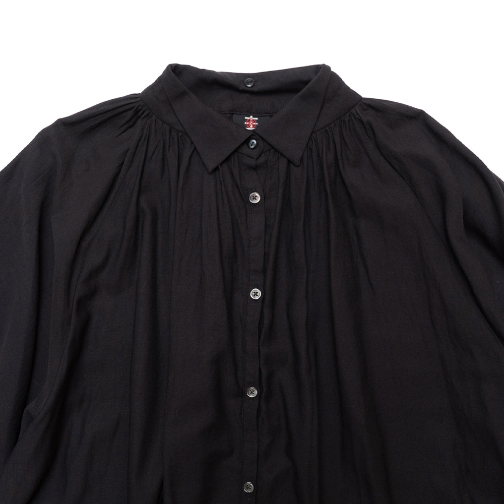 Renge Blossom Shirred Blouse