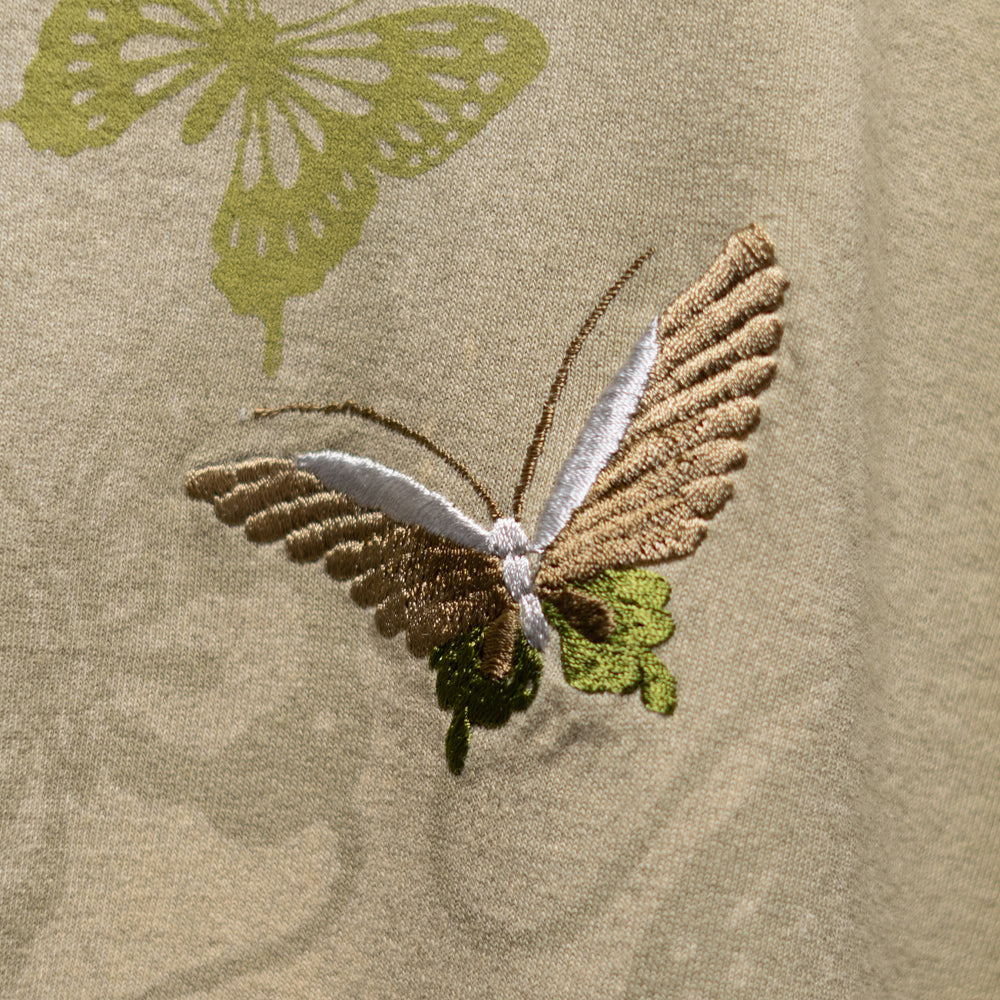 ミニチュア着物蝶々柄　　　音〜otoページ 三次元蝶々 Tシャツ 刺繍 蝶 和柄 春 日本製 職人技 – AUSTERE JAPAN