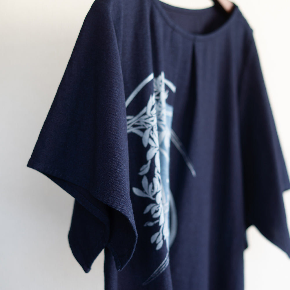 Spring Orchid Front Tuck T-Shirt