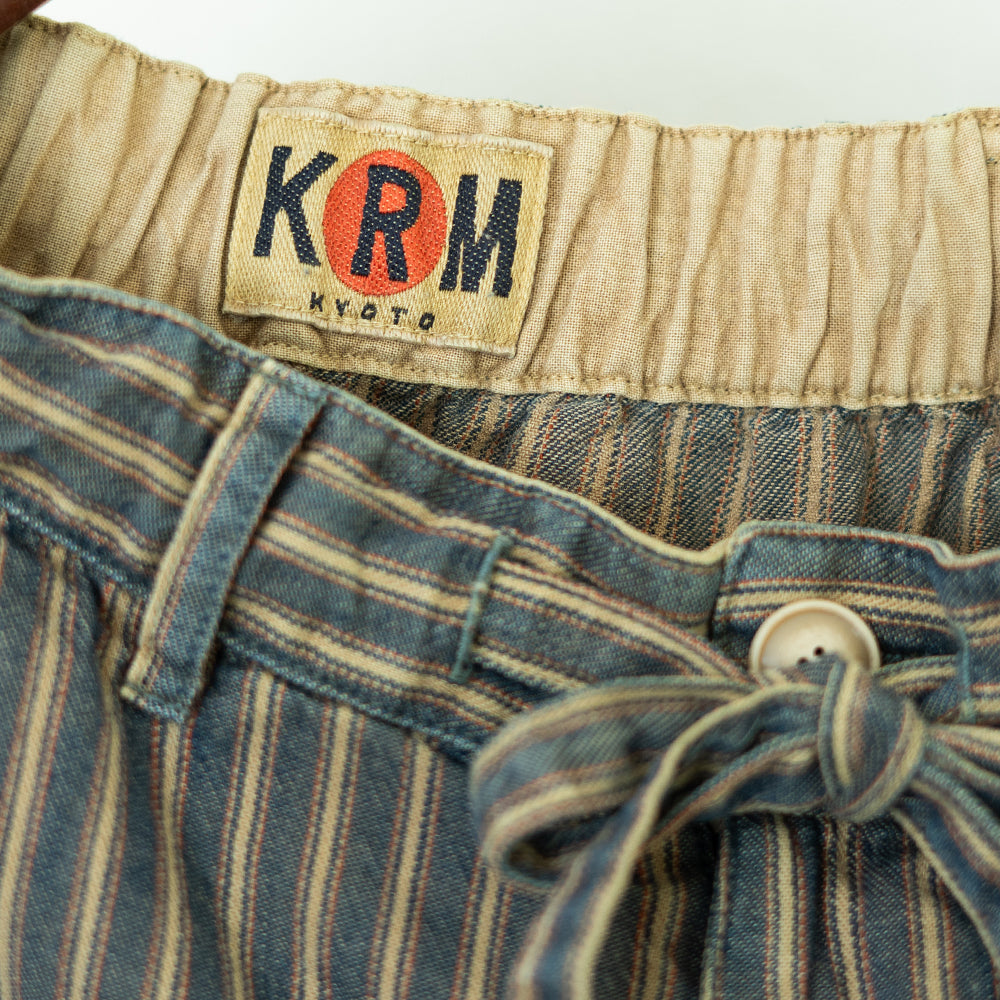Indigo Stripe Pants