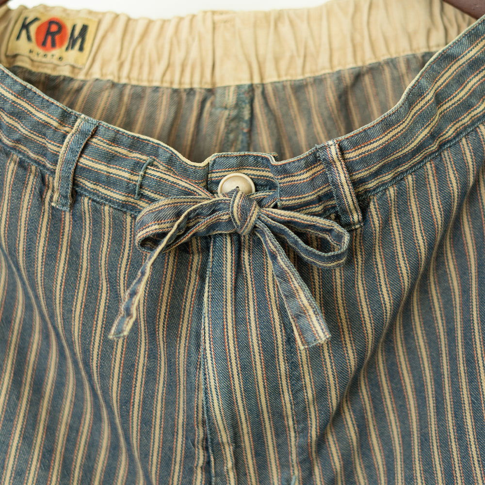 Indigo Stripe Pants
