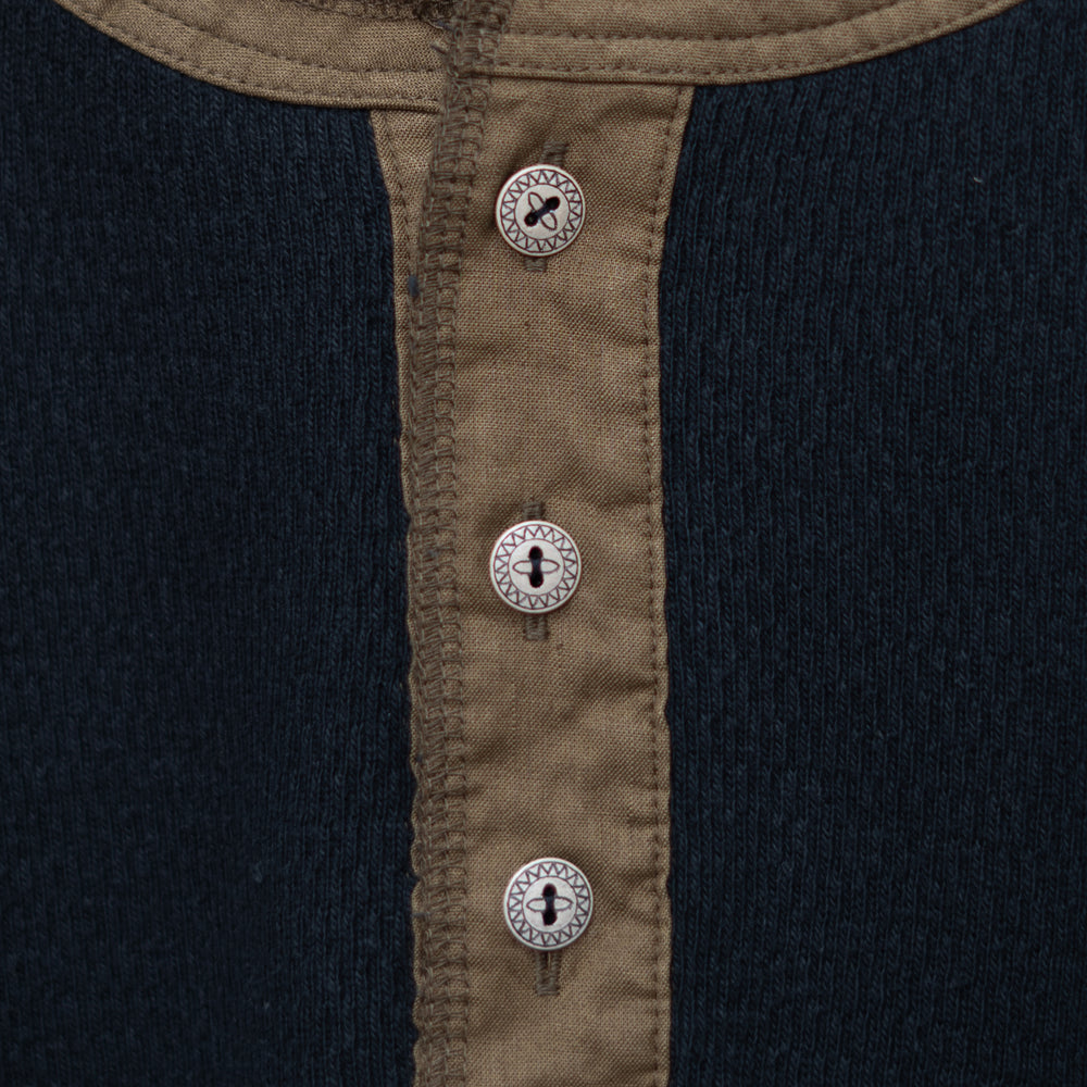 Thermal Henley T-Shirt
