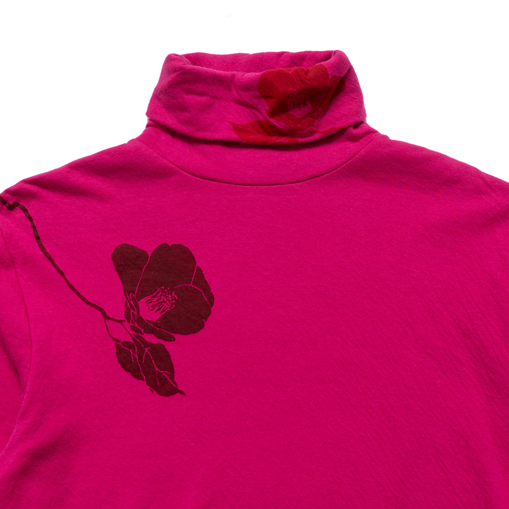 椿　タートルネックロングTシャツ