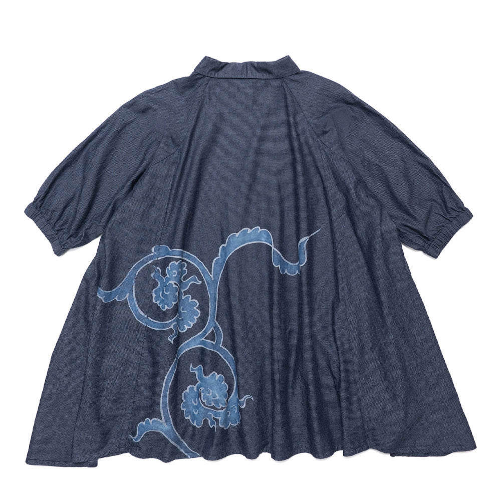 Tsutsugaki Arabesque Pattern Dress