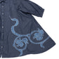 Tsutsugaki Arabesque Pattern Dress