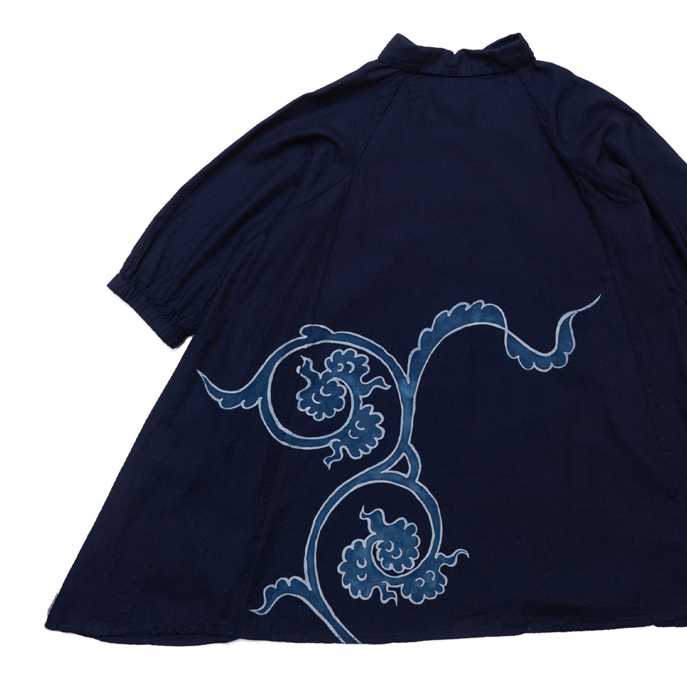 Tsutsugaki Arabesque Pattern Dress