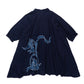 Tsutsugaki Arabesque Pattern Dress