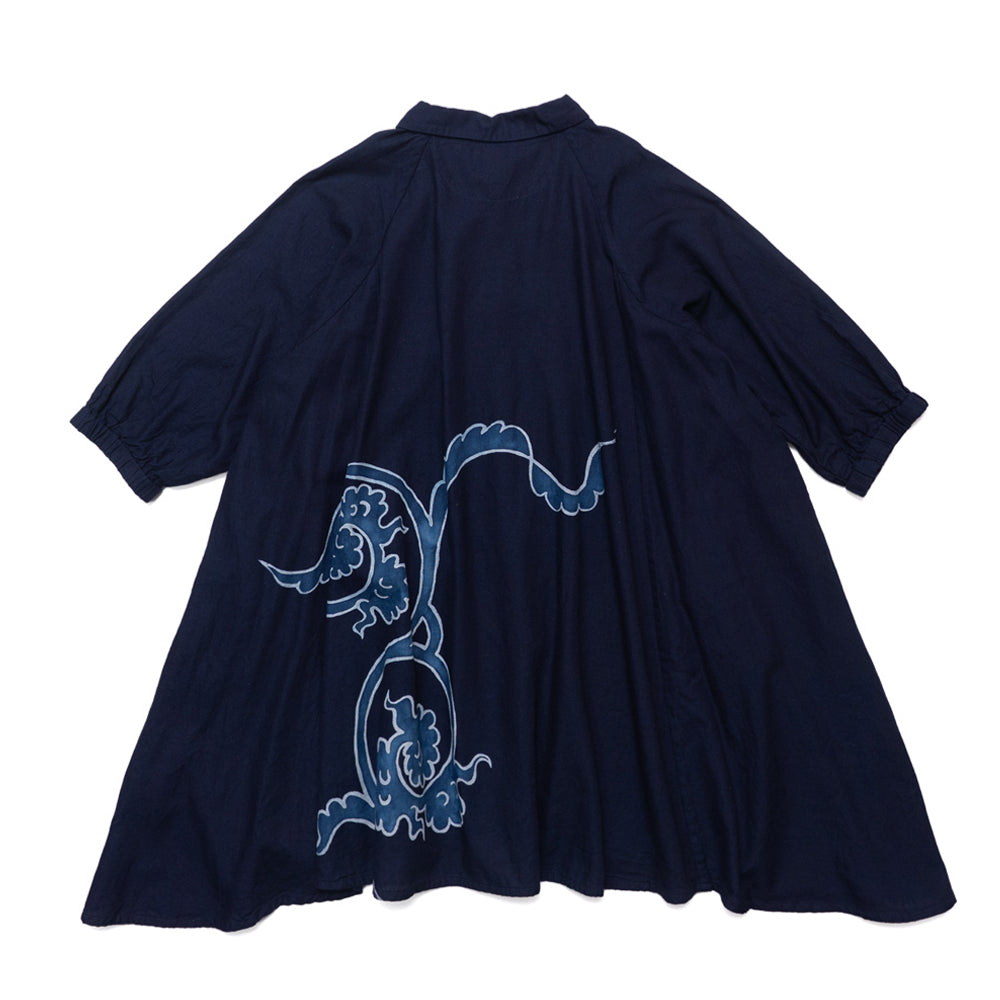 Tsutsugaki Arabesque Pattern Dress