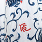 Paulownia Arabesque & Phoenix Asymmetrical Hem Tuck Tunic