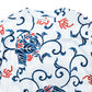 Paulownia Arabesque & Phoenix Asymmetrical Hem Tuck Tunic