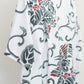Paulownia Arabesque & Phoenix Asymmetrical Hem Tuck Tunic