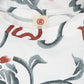 Paulownia Arabesque & Phoenix Asymmetrical Hem Tuck Tunic