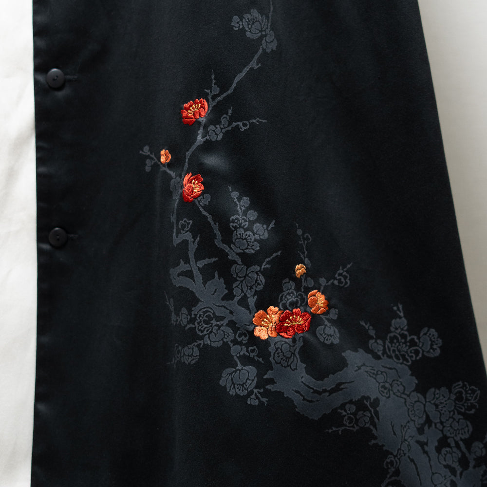 枝梅サイド折り込みワンピース　