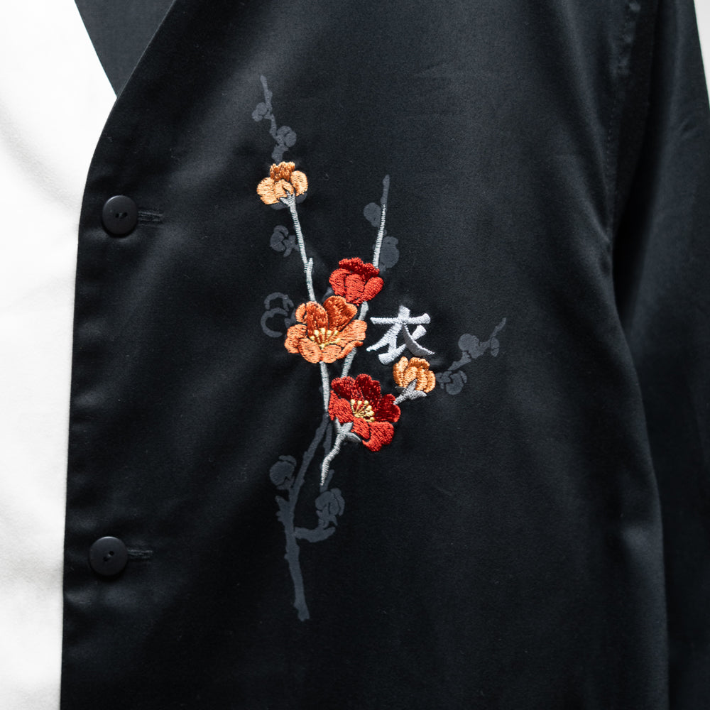 枝梅サイド折り込みワンピース　