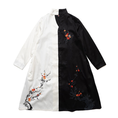 枝梅サイド折り込みワンピース　