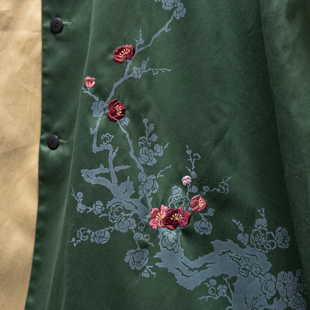 枝梅サイド折り込みワンピース　