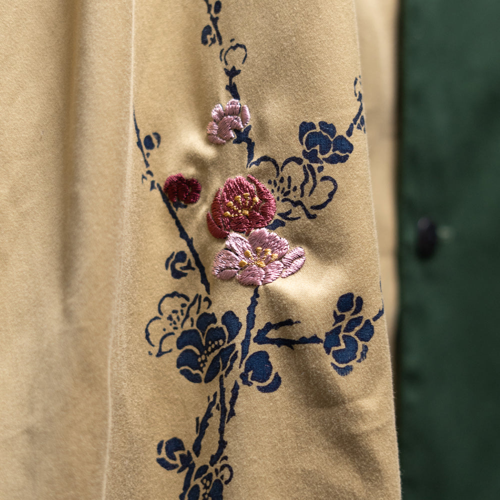 枝梅サイド折り込みワンピース　