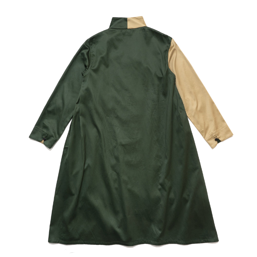 枝梅サイド折り込みワンピース　