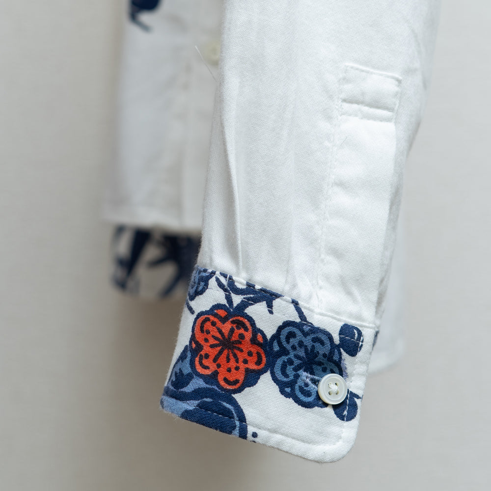Tube painting Shochikubai Hand-Painted Shirt