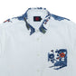 Tube painting Shochikubai Hand-Painted Shirt