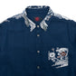 Tube painting Shochikubai Hand-Painted Shirt