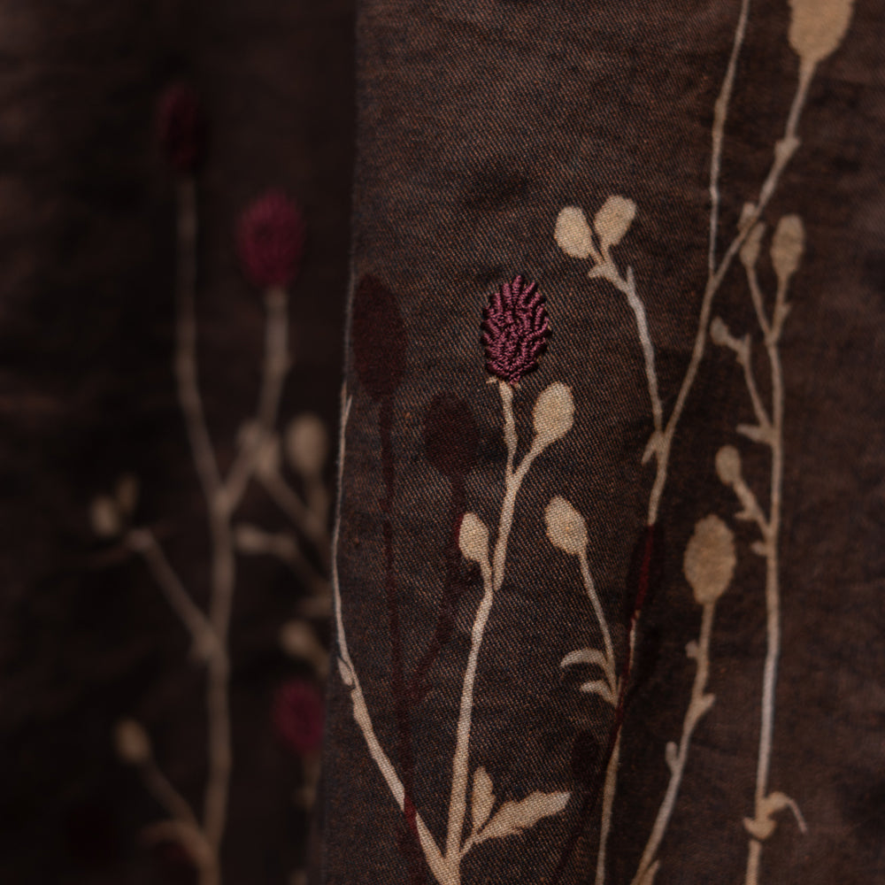 Tama-mushi Weave Great Burnet Dress