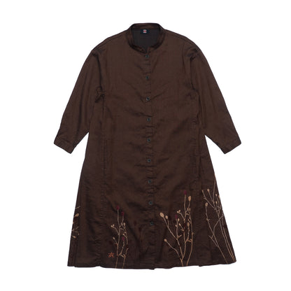 Tama-mushi Weave Great Burnet Dress